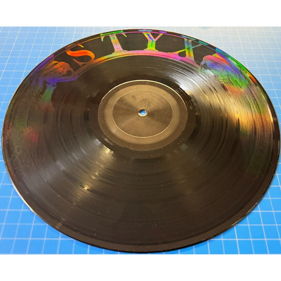 Styx: Paradise Theatre ~Early Holo Etch Press (1980, A&M Records) Gatefold - Picture 6 of 7